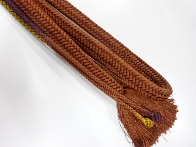  正絹　手組帯締め